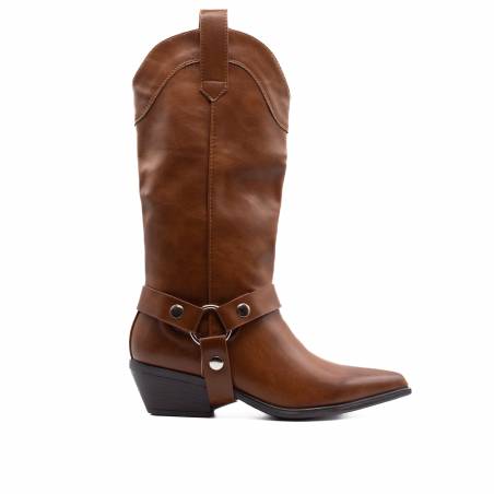 BOTA EN NAPA COMBINABLE A BOTIN CAMEL 81077