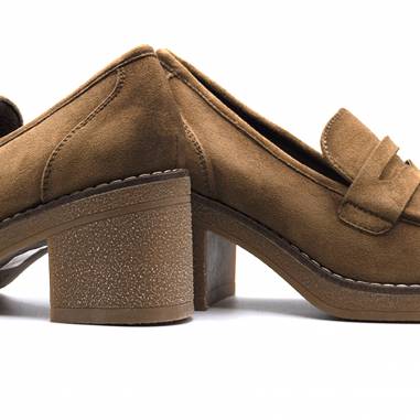 MOCASIN ANTELINA TACON TAUPE 80884