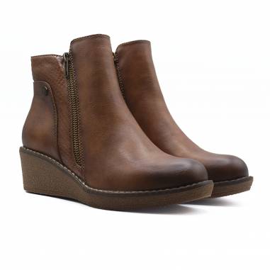 BOTIN NAPA CREMALLERA LATERAL CUERO 81197