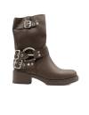 BOTIN NAPA COMBINADA HEBILLAS KAKI 80828