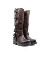 BOTA NAPA MOTERA HEBILLAS MARRON 80929