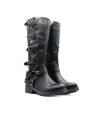 BOTA NAPA MOTERA HEBILLAS NEGRO 80930