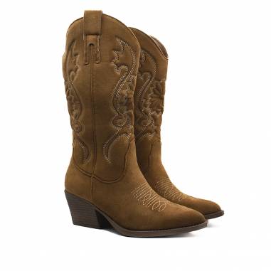 BOTA MEDIA CAÑA COWBOY CAMEL 81437