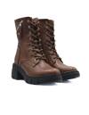 BOTIN NAPA CON ADORNO CREMALLERA CAMEL 80984