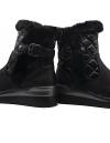 BOTIN NAPA COMBINADO EN NYLON NEGRO 81038