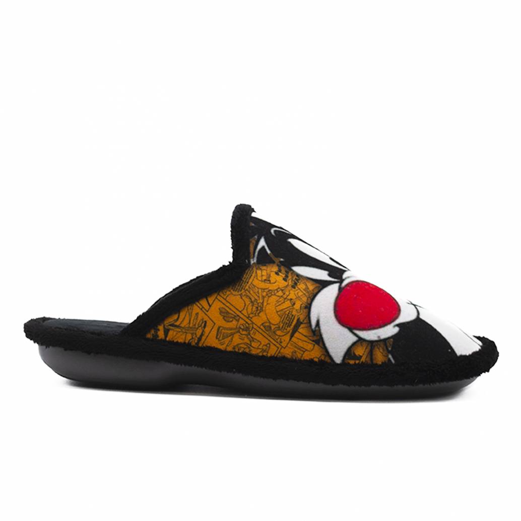 ZAPATILLA DE CASA PIOLIN NEGRO 81013