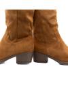 BOTA EN ANTE MEDIA CALLA LATERAL CAMEL 81467