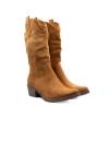 BOTA EN ANTE MEDIA CALLA LATERAL CAMEL 81467