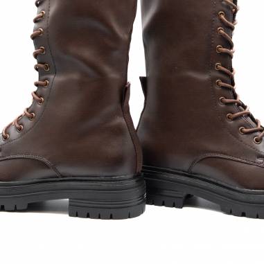 BOTA NAPA ALTA CORDONES MARRON 81541