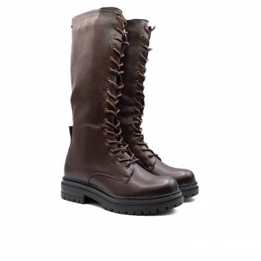 BOTA NAPA ALTA CORDONES MARRON 81541