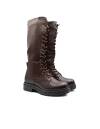 BOTA NAPA ALTA CORDONES MARRON 81541