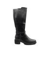 BOTA NAPA CON DOBLE ELASTICO NEGRO 81682