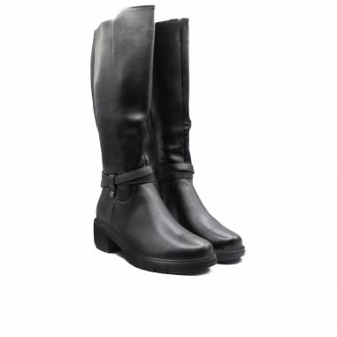 BOTA NAPA CON DOBLE ELASTICO NEGRO 81682