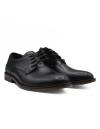 BLUCHER NAPA PISO BICOLOR NEGRO 61723