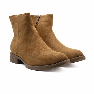 BOTIN ANTE CREMALLERA LATERAL CAMEL 81806