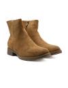 BOTIN ANTE CREMALLERA LATERAL CAMEL 81806