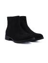 BOTIN ANTE CREMALLERA LATERAL NEGRO 81807