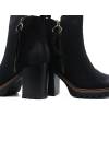 BOTIN NAPA CON CREMALLERA LATERAL NEGRO 81774