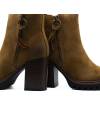 BOTIN NAPA CON CREMALLERA LATERAL CAMEL 81775