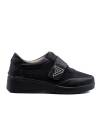 CASUAL NAPA PICADO CON VELCRO NEGRO 82200