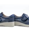 CASUAL NAPA PICADO CON VELCRO AZUL 82201