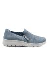 MOCASIN NAPA PICADO PLANTILLA EXTRAIBLE AZUL 82083