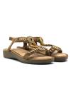 SANDALIA  NAPA CON PLANTA ACOLCHADA CAMEL 59902