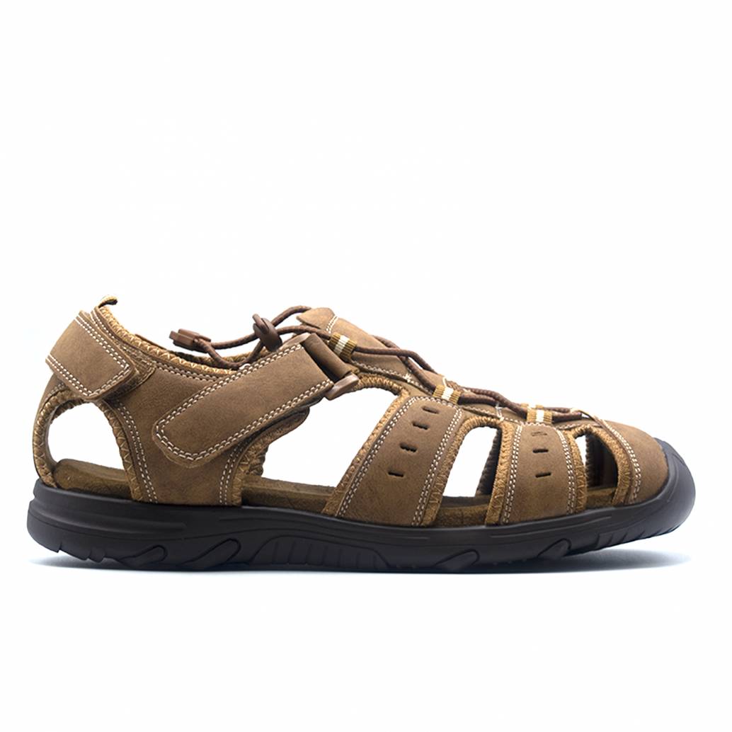 SANDALIA PLANTA PIEL CAMEL 61492