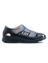 SANDALIA PLANTA PIEL NEGRO 61489