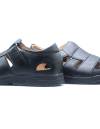 SANDALIA PLANTA PIEL NEGRO 61489