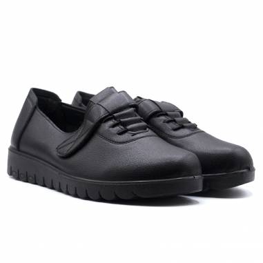 BLUCHER NAPA CORDONERAS Y VELCRO NEGRO 80776