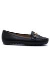 MOCASIN NAPA PLANTA ACOLCHADA NEGRO 80754