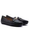 MOCASIN NAPA PLANTA ACOLCHADA NEGRO 80754