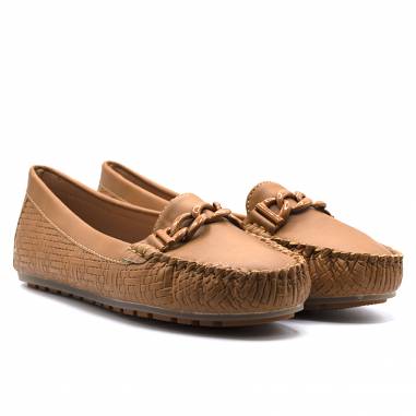 MOCASIN NAPA PLANTA ACOLCHADA CAMEL 80760