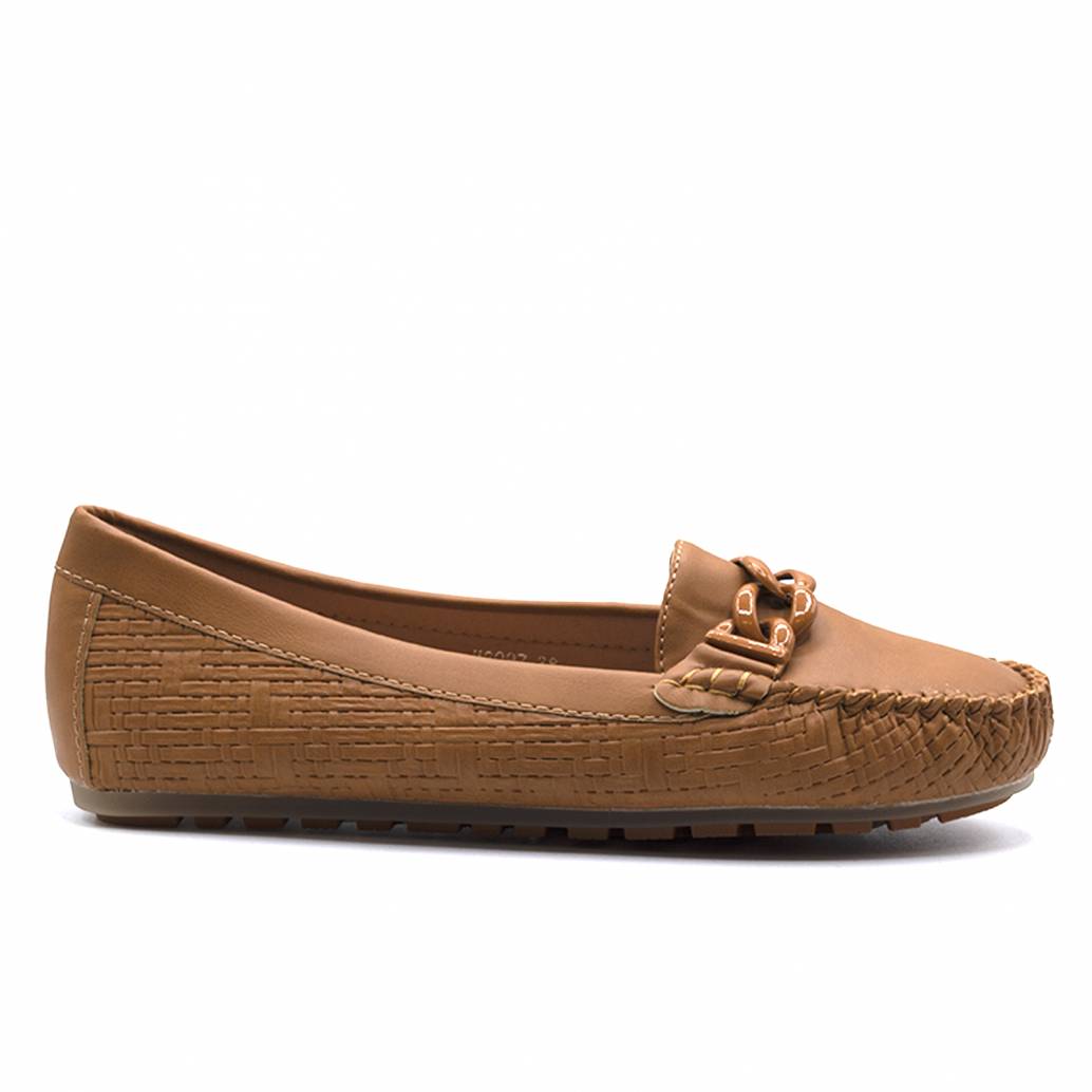 MOCASIN NAPA PLANTA ACOLCHADA CAMEL 80760