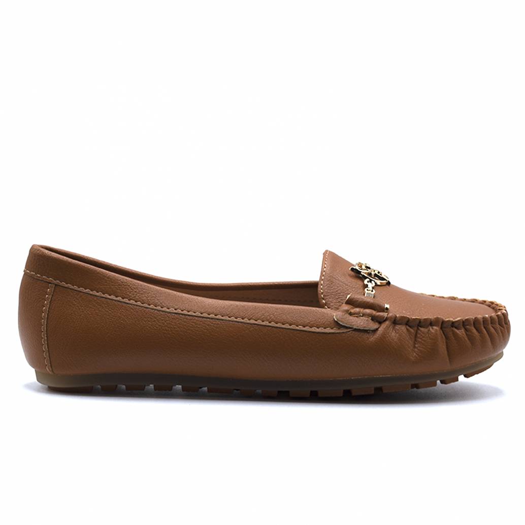 MOCASIN NAPA PLANTA ACOLCHADA CAMEL 80753