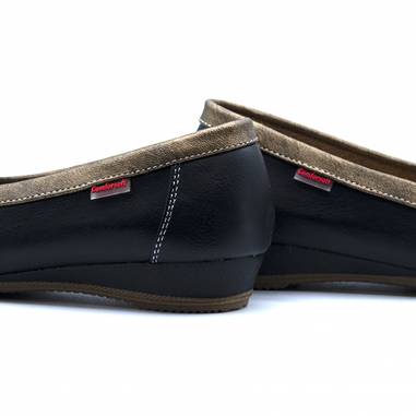 MOCASIN NAPA CUÑA NEGRO 80714