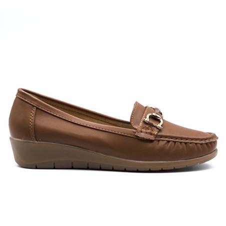 MOCASIN NAPA PLANTILLA ACOLCHADA CAMEL 80808