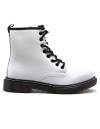 BOTIN NAPA PISO SIMPLE PESPUNTES BLANCO 80818