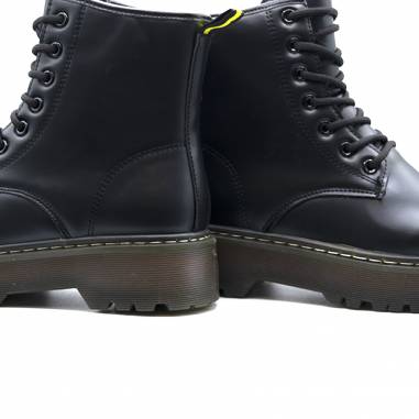 BOTIN NAPA CON PISO DOBLE Y COSIDO NEGRO 80831