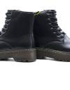 BOTIN NAPA CON PISO DOBLE Y COSIDO NEGRO 80831