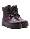 BOTIN NAPA CON PISO DOBLE Y COSIDO BURDEOS 80832